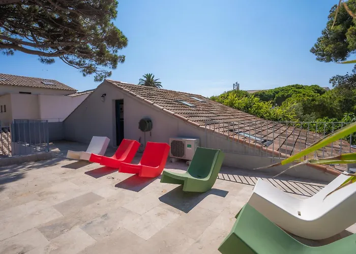 Villa Bernadette - Climatisée Pour 10 Personnes Avec Piscine à Hyères-la Capte