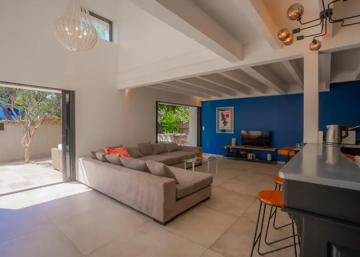 Bernadette - Climatisee Pour 10 Personnes Avec Piscine A Hyeres-la Capte Willa